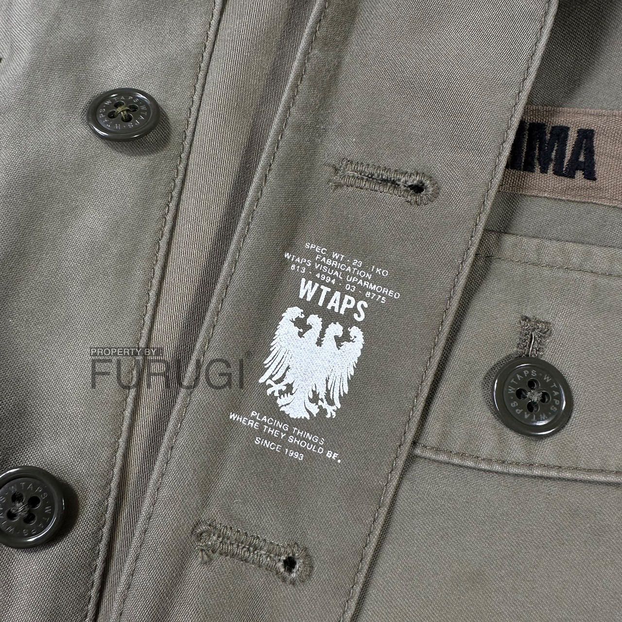 68◇WTAPS 20AW BUDS L/S SATIN UT0408-15 WTAPS 20AW BUDS LS SHIRT COTTON .SATIN OLIVE DRAB LARGE