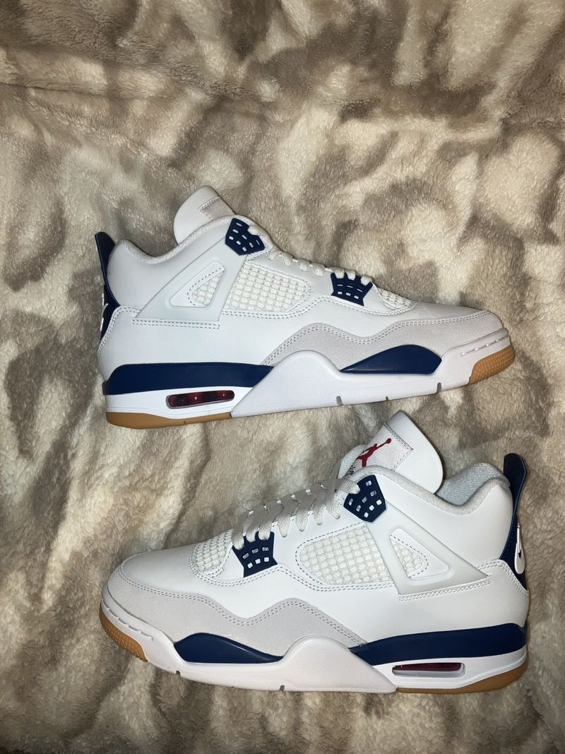 DSOG All Air Jordan 4 Retro SB Navy 9.5M - 1