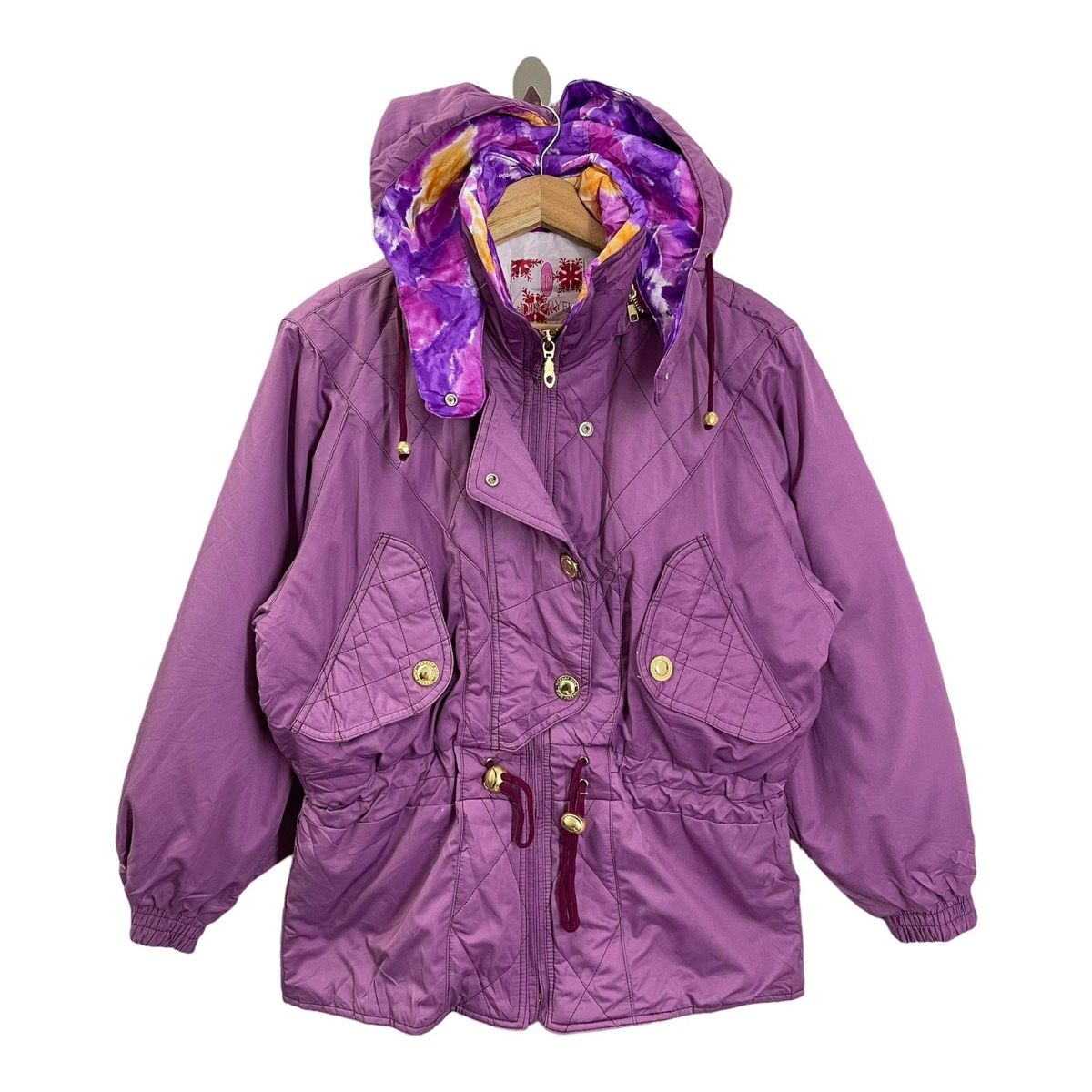 Vintage - LADIES💥 Plus Joy Ful Hoodies Ski Jacket Size M - 1