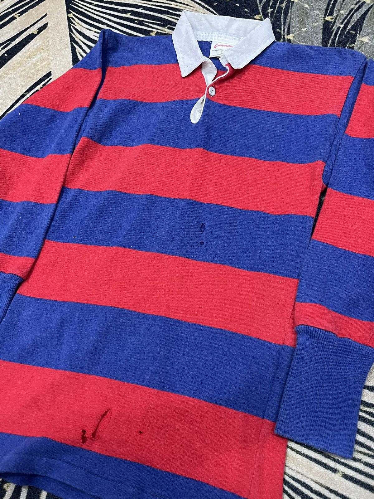 💥Vintage Striped Canterbury Polo Rugby - 5