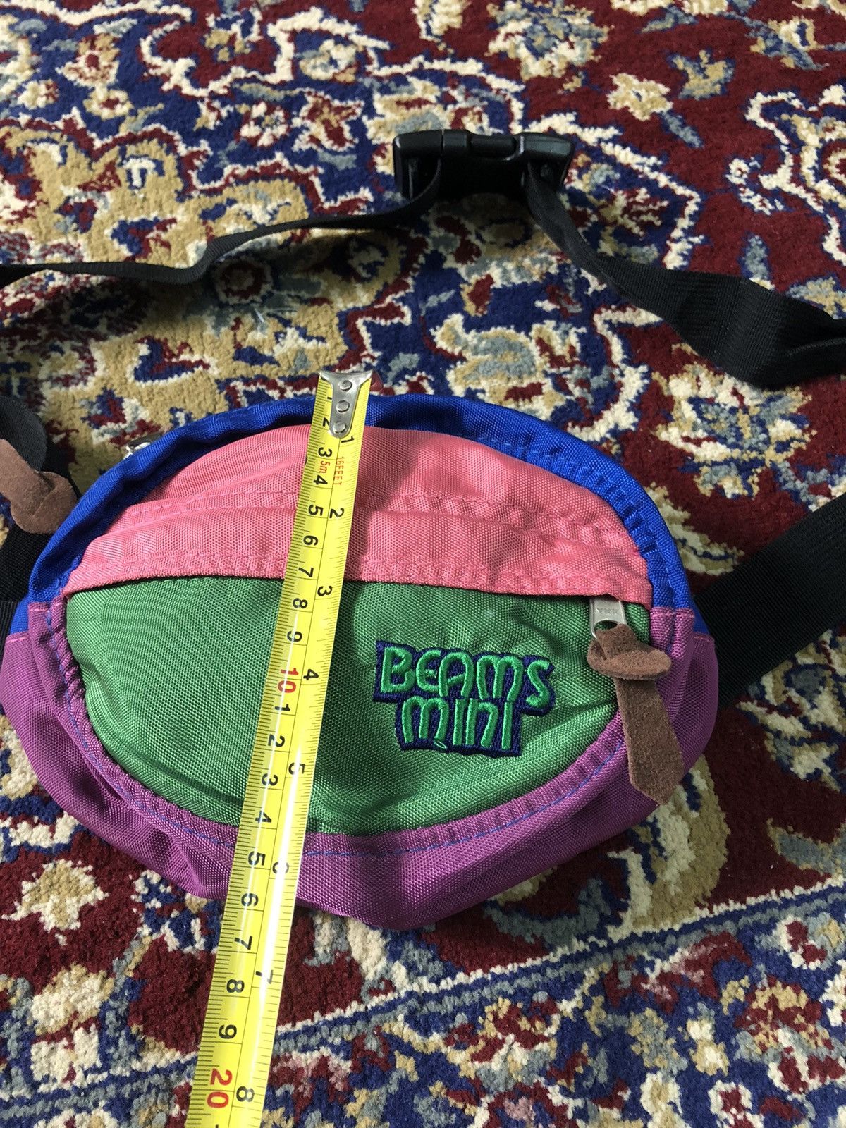 Beams Mini Beams Plus Multicolour Block Sling/Waist Bag - 9