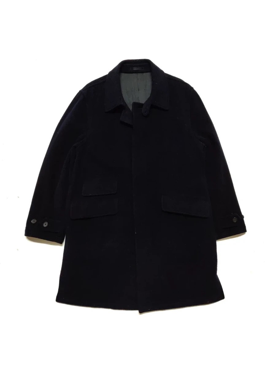 Ships Japan - Heavy Coat Wool Long Coat Jacket - 1
