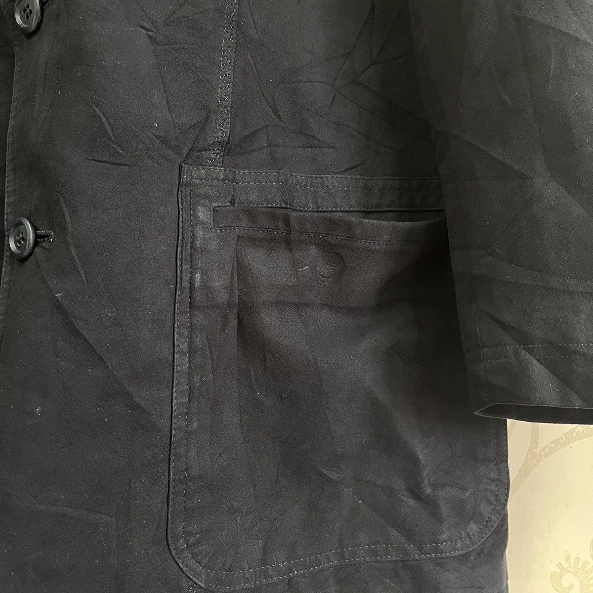 Italy Lanvin Blazer 2 Buttons Jacket Vintage - 9