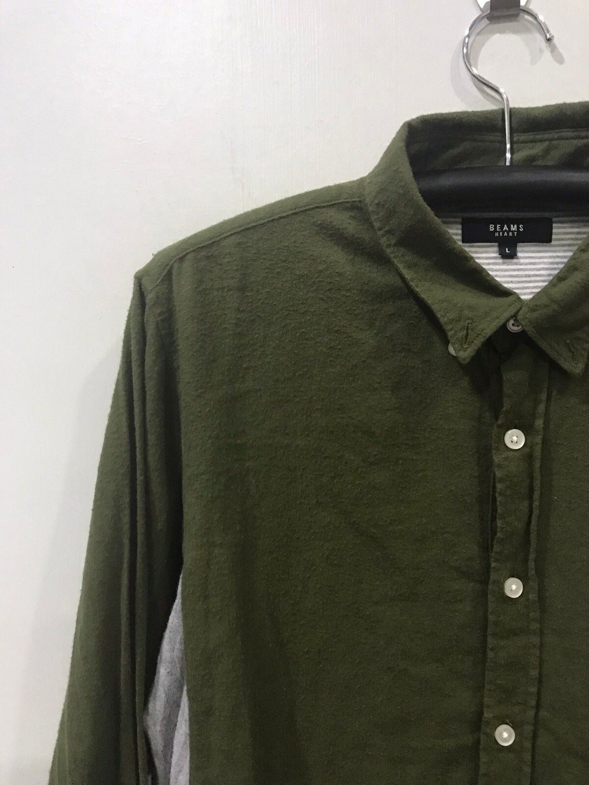 BEAMS HEART Two Tones Shirt - 4