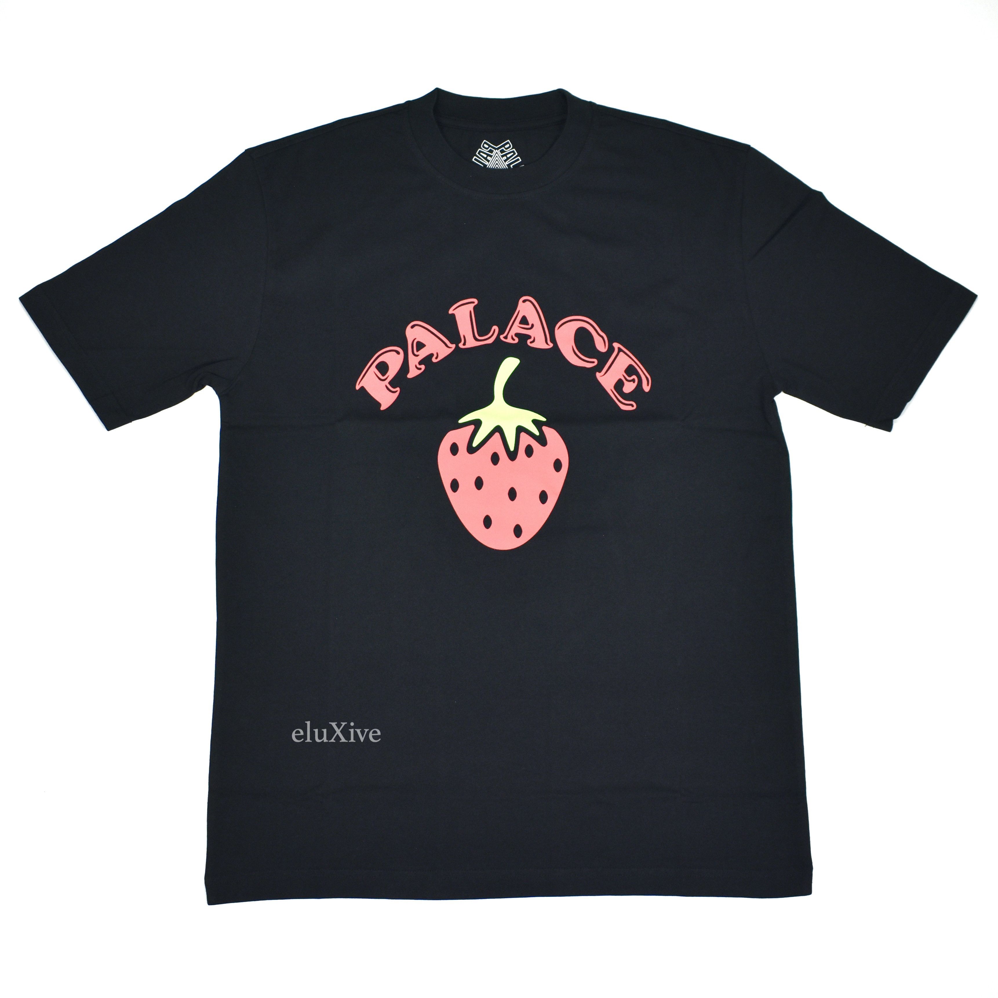 Palace Fruity Strawberry Logo Print T-Shirt DS SS22 - 1