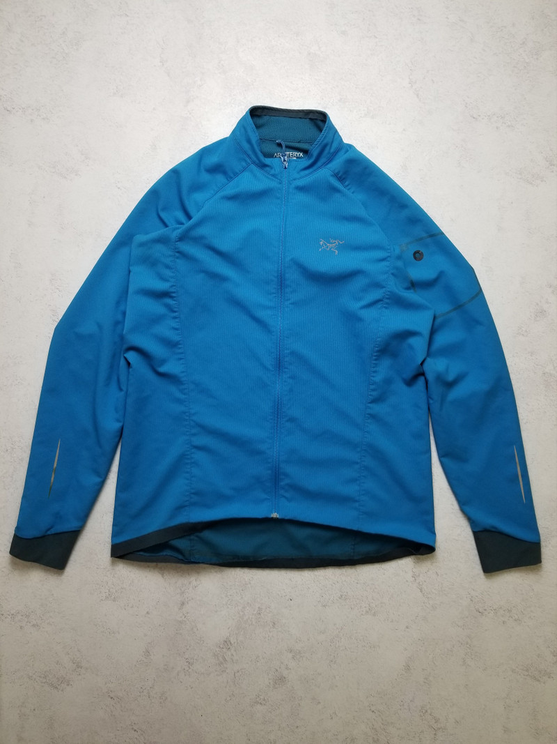 Arc'teryx Running Light Weight Jacket Windstoper DEFECT - 1