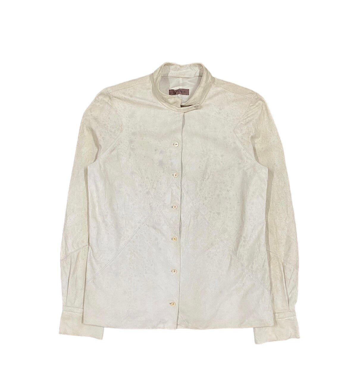 Authentic🔥Loewe Goat Skin/Silk Liner Button Ups Shirt - 1