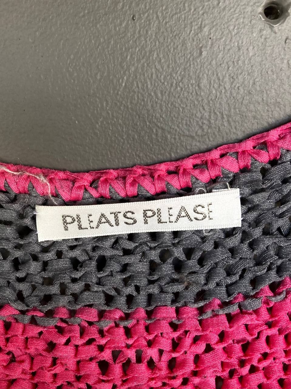 Issey Miyake Pleats Please - Pleats Please SS00 Cable Knit Stripe Mini Dress - 11