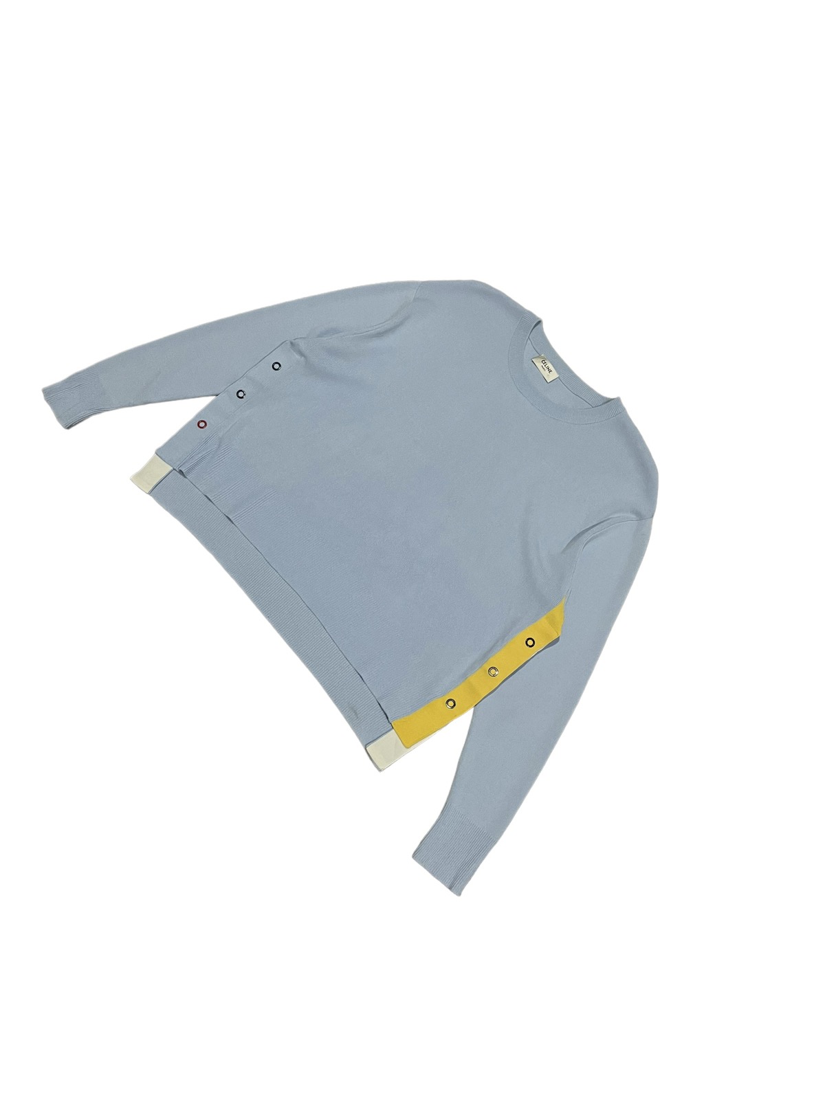 Celine Belize Sweat Shirt Side Snap Button - 11