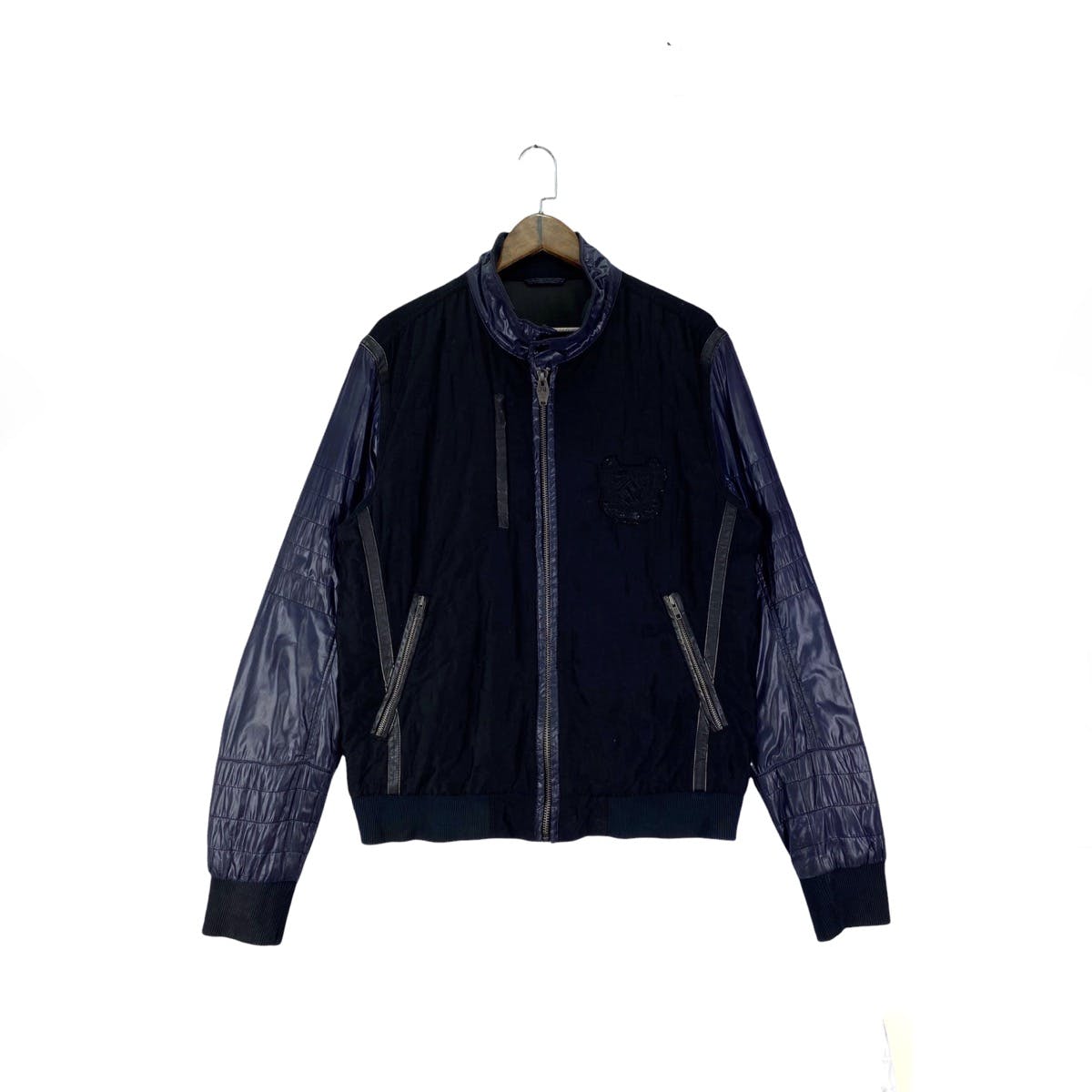 Diesel Honeycomb Quilted Bomber Jacket - 1