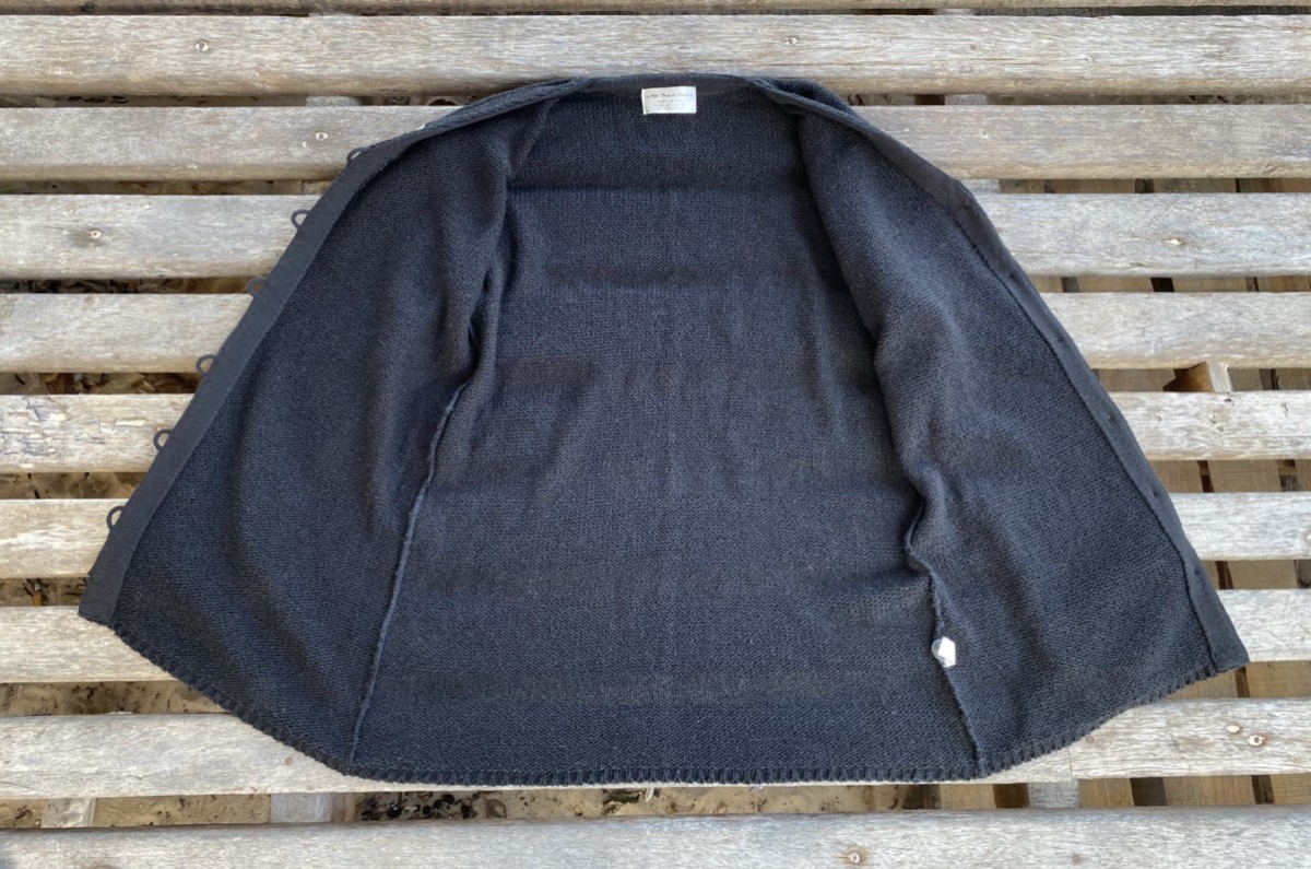 Cardigan - Apt Basic Evolve Wool Blend Knitted Sweater Cardigan - 7