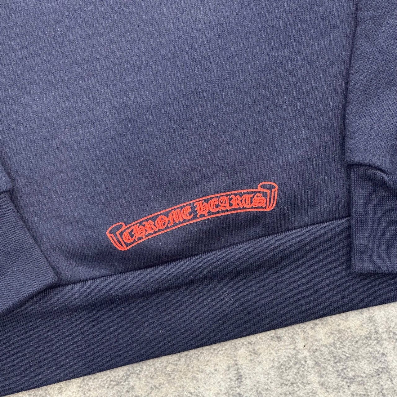 CHROME HEARTS HorseShoe Floral Hoodie - 5