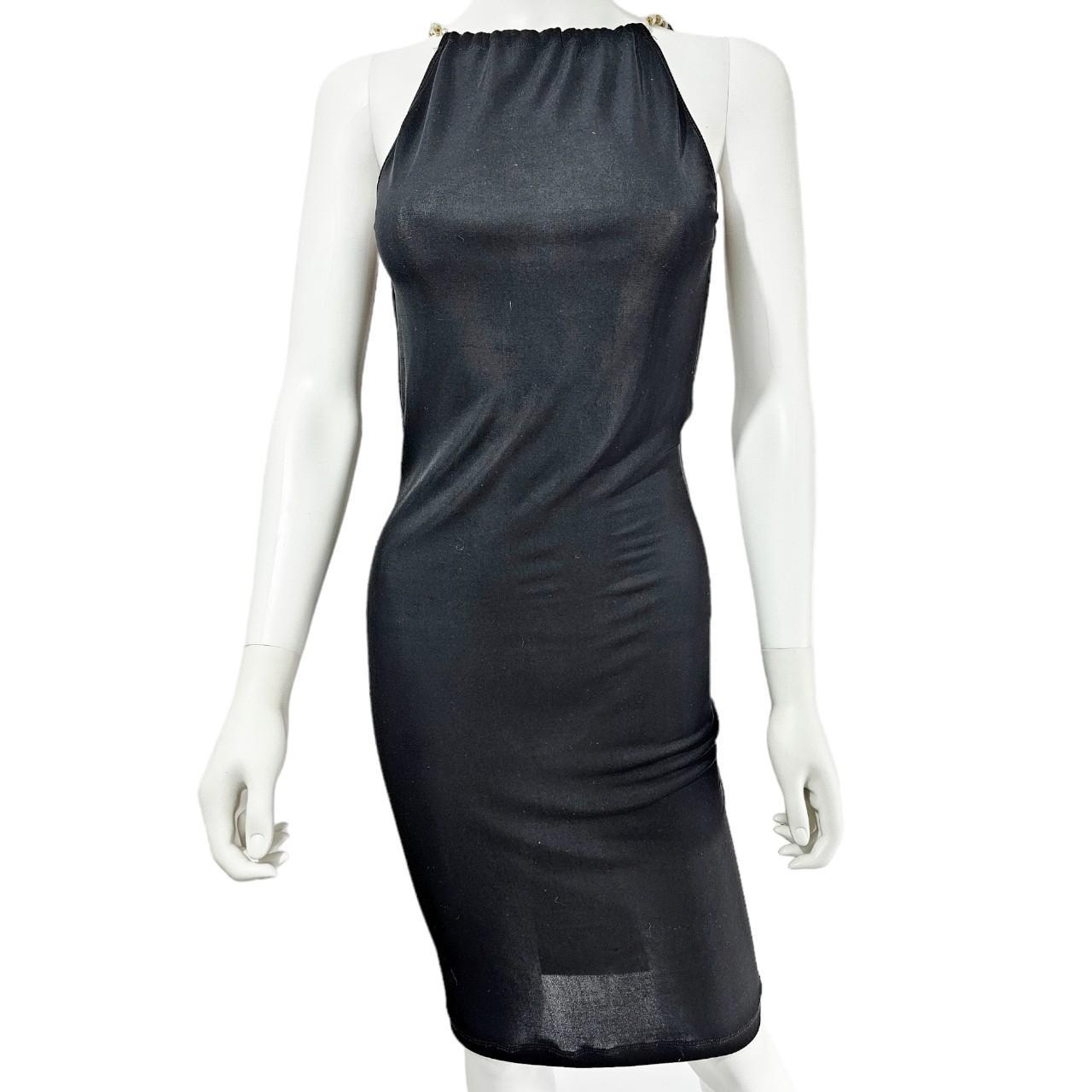 Dolce & Gabbana Women's Black and Silver Dress - 1