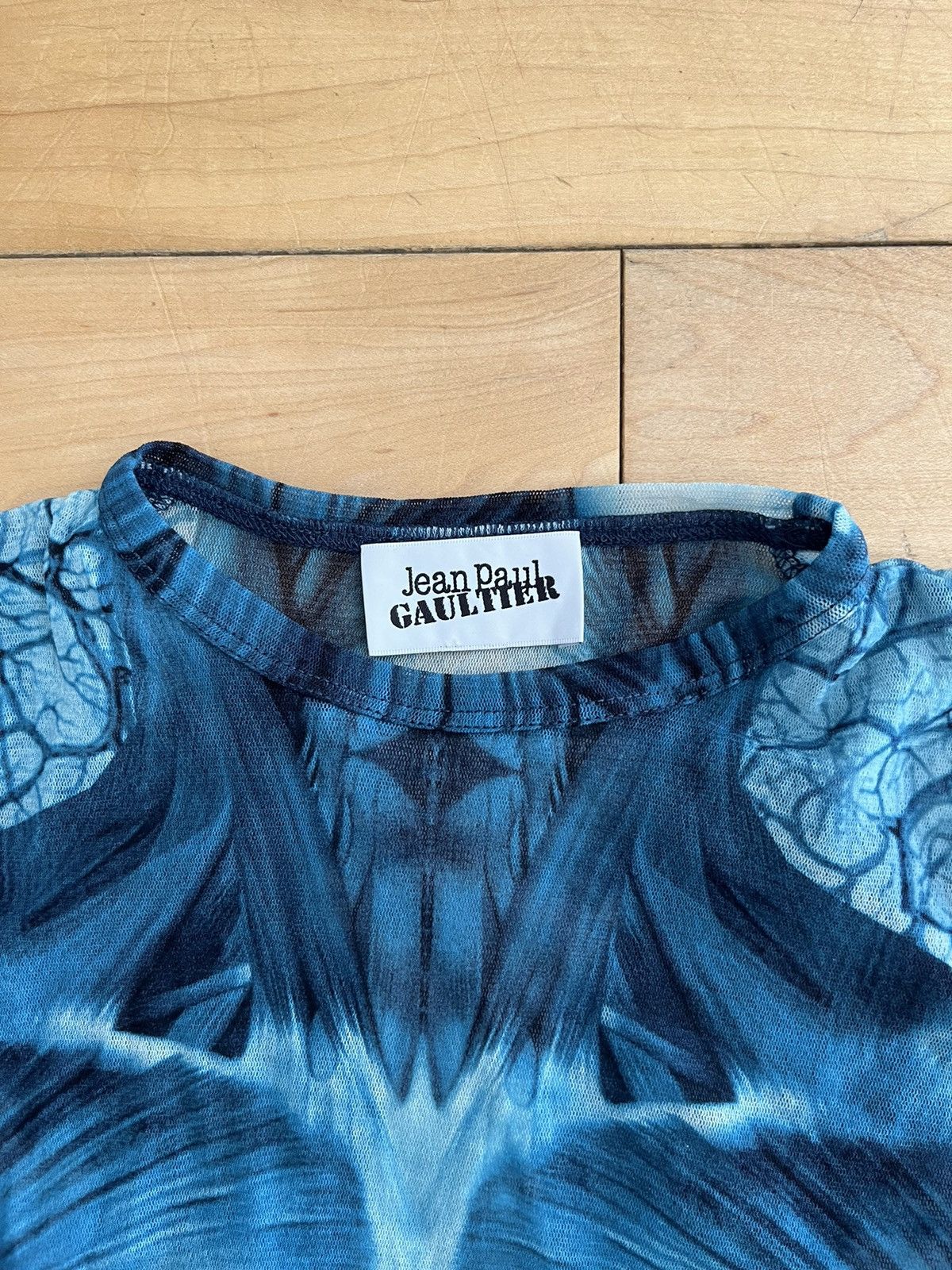 NWT - Jean Paul Gaultier "L'Ecorche" Sheer Mesh - 4