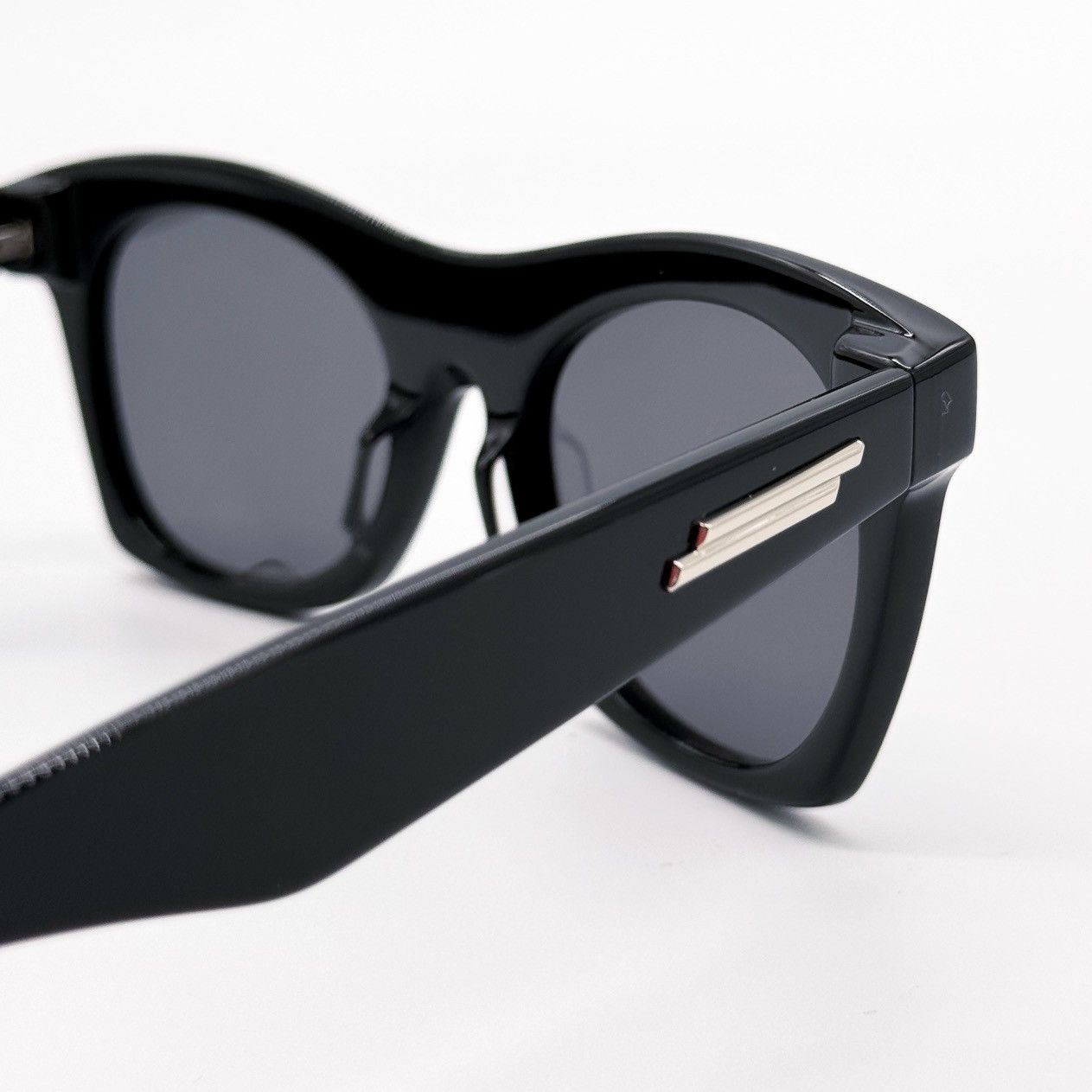 NEW BOTTEGA VENETA BV1061S 001 BLACK SQUARE WOMEN SUNGLASSES - 6