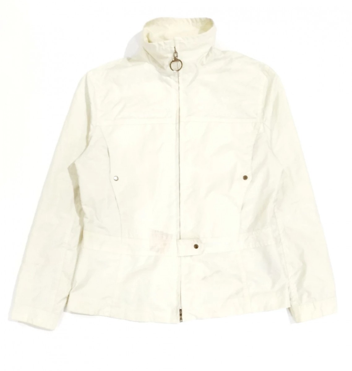 RARE! PRADA MONOGRAM LINING CREAM HYPE LIGHT JACKET - 3