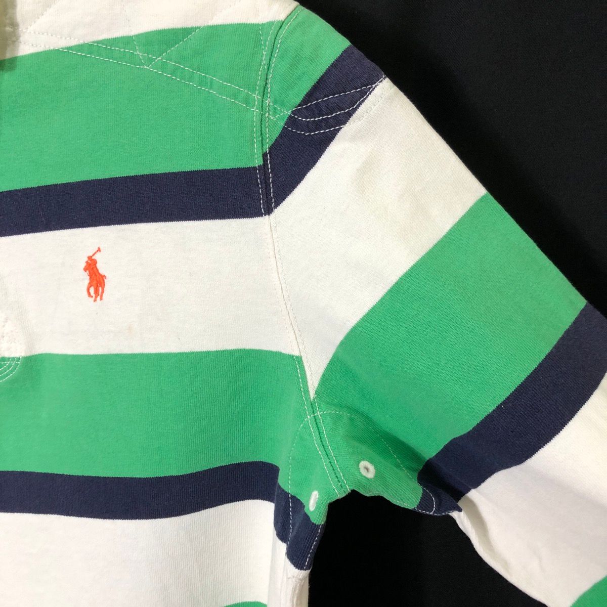 Vintage Polo Ralph Lauren Rugby Long Sleeve Polo Shirt - 4
