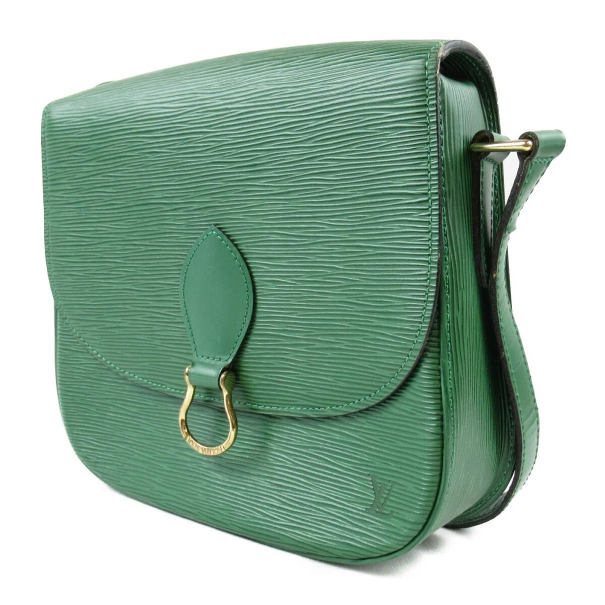Authentic Louis Vuitton EPI Green Saint Cloud shoulder bag - 3