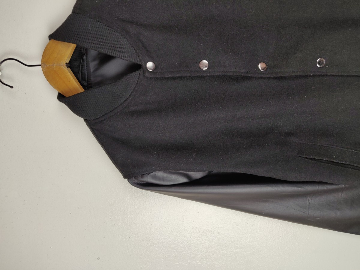 Bomber Jacket - Zip Five Japan Plain Bomber Streetwear - 4