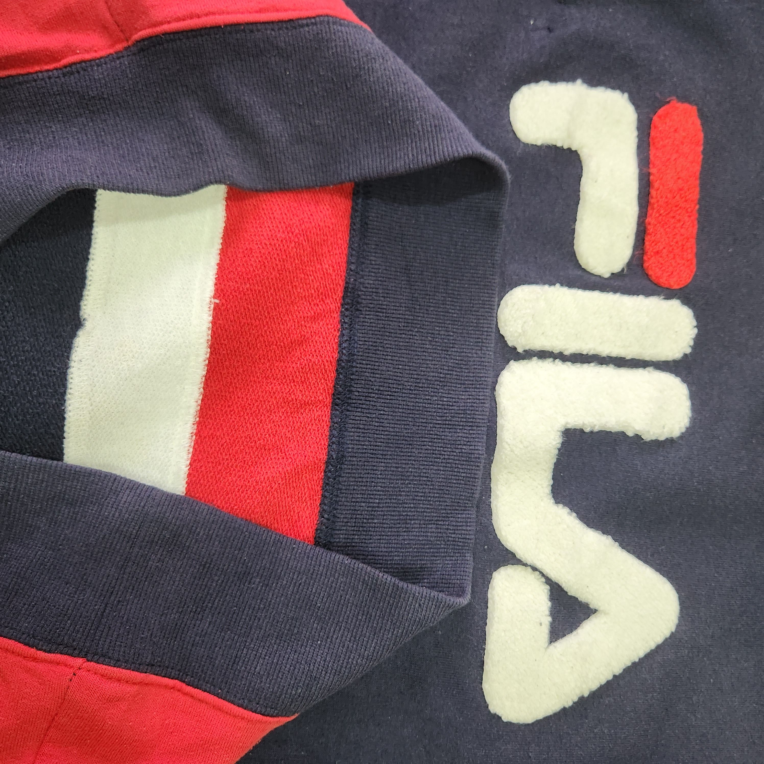 Fila Sweater Big Spellout Logo Vintage - 11