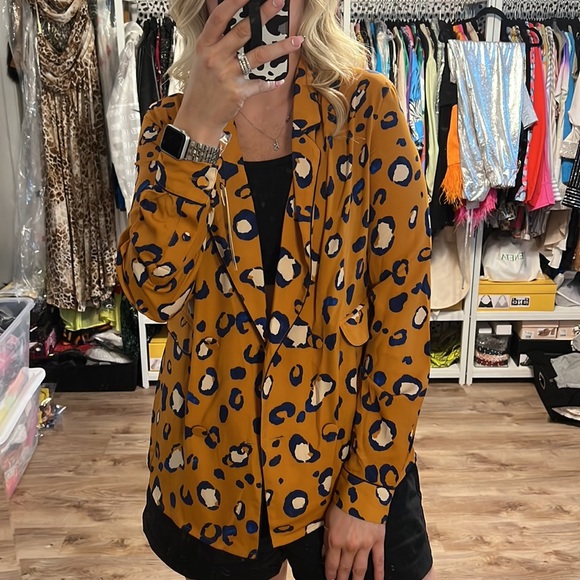 3.1 Phillip Lim for Target - 3.1 Phillip Lim x Target Leopard Animal Print Blazer Jacket - 8