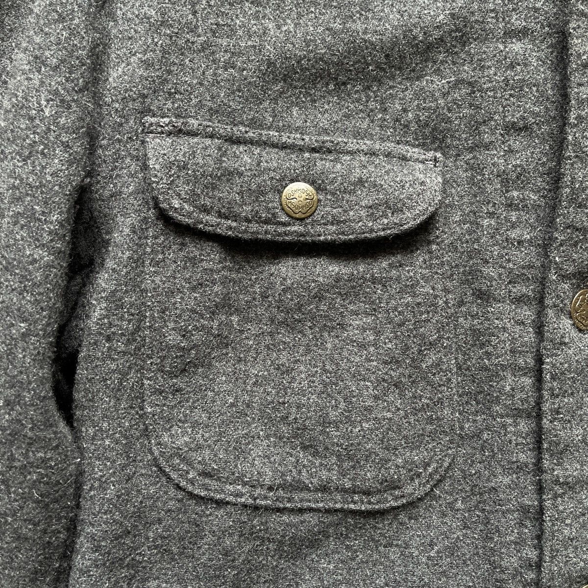 Oshkosh Blanket Fall Winter Wool Jacket Japan - 10