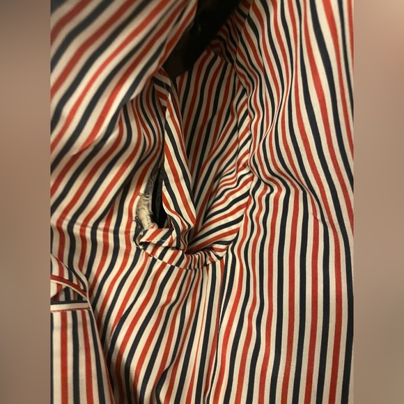 Thom Browne Tennis Capsule Striped Suit Blazer Jacket - 6