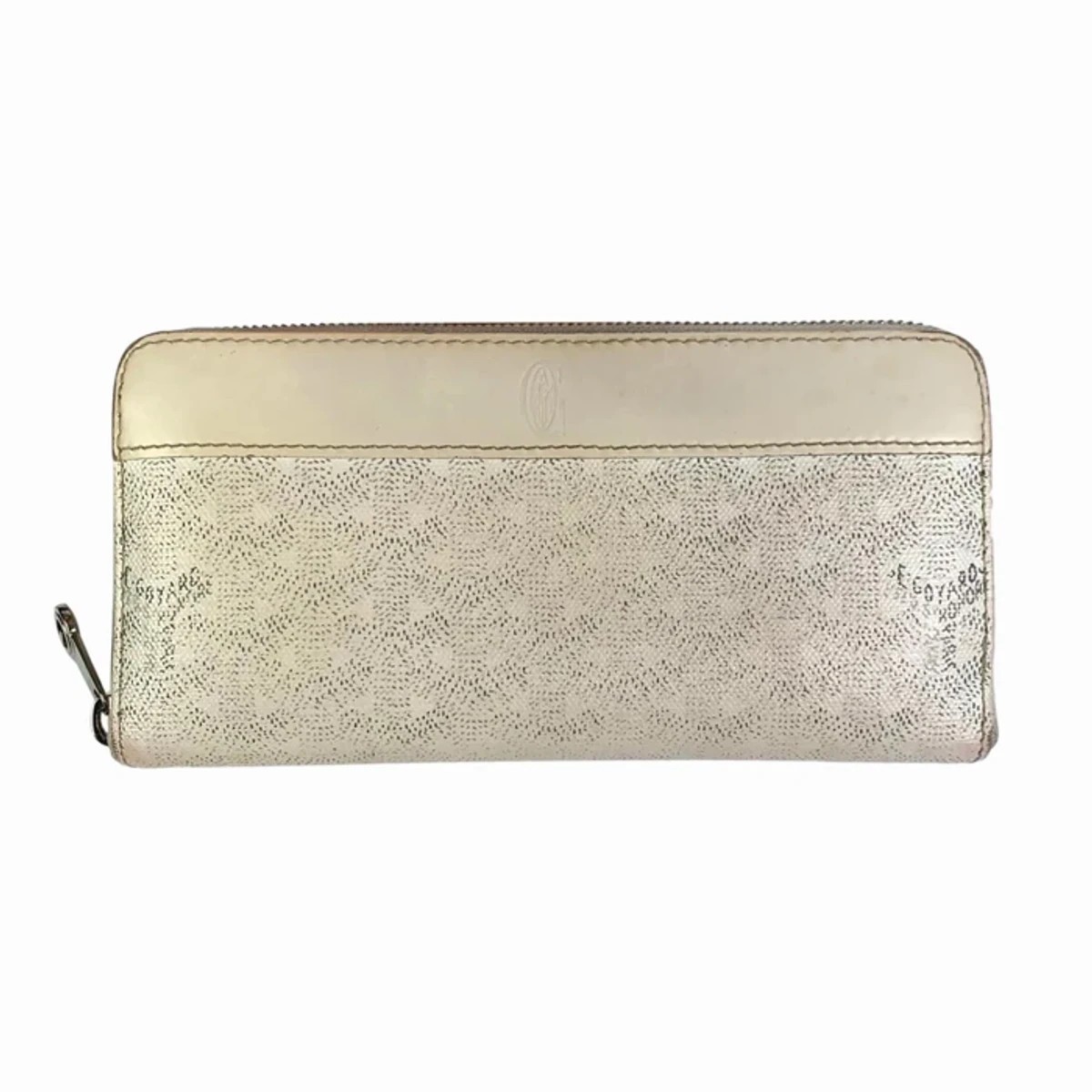 Matignon Continental Zipper Wallet White - 2