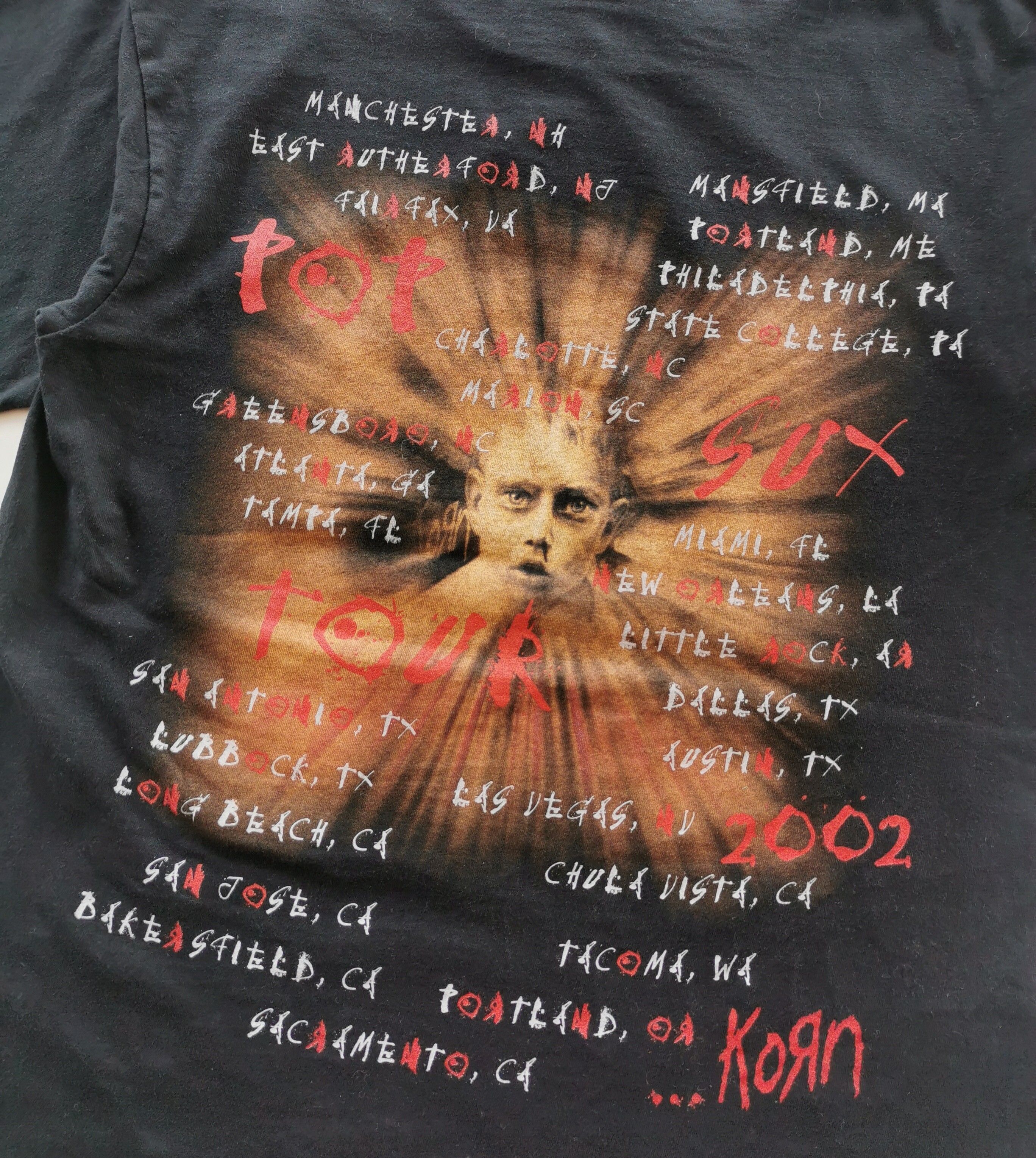 Vintage Korn Untouchables Band Tour 2002 Shirt - 8