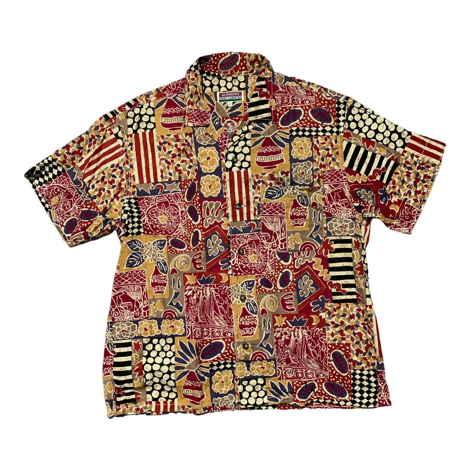 Vintage Nigel Cabourn Open Collar Hawaiian Shirt - 1