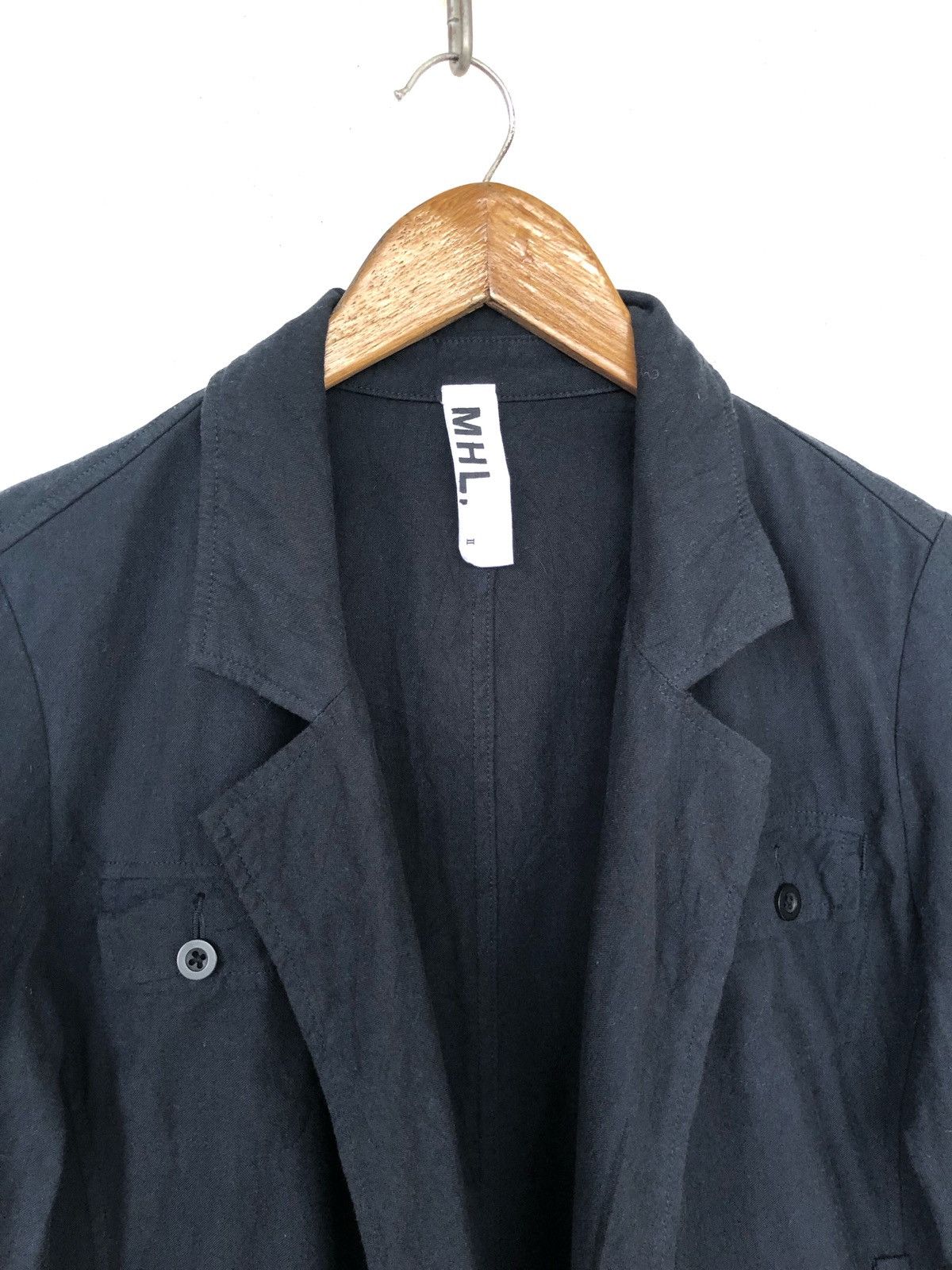 MHL 🇬🇧 Unbutton Belt Wool Blend OverCoat Jacket - 7