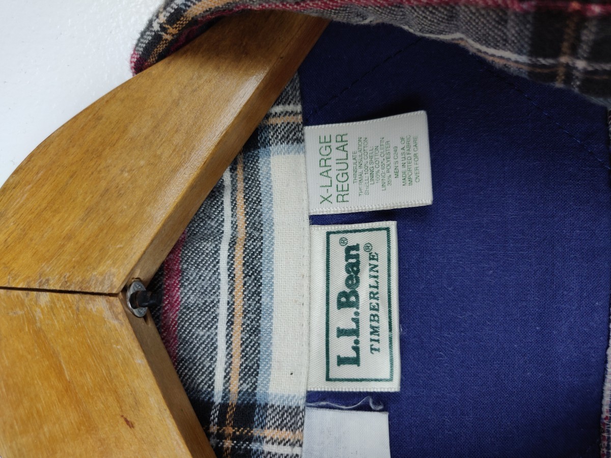 L.L. Bean - Timberline Flannel Jacket Checked Travis Scott - 9