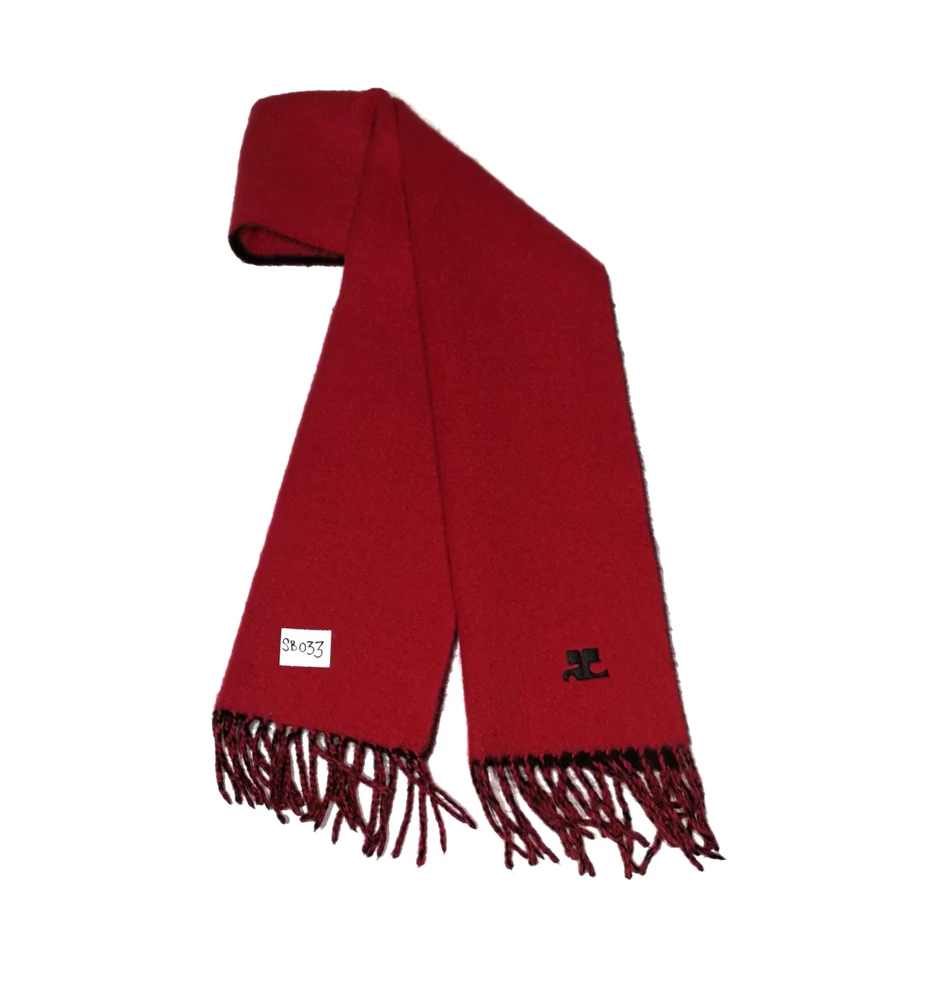 courreges paris wool scarf good condition - 1