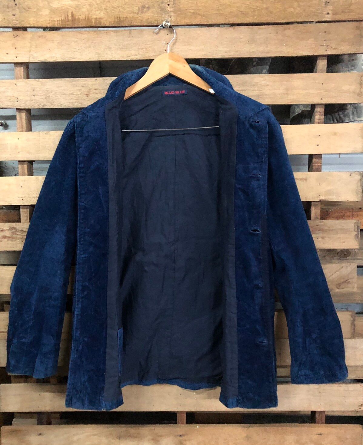 Japanese Brand - Blue Blue Seilin & co Corduroi Jacket Made Japan - 3