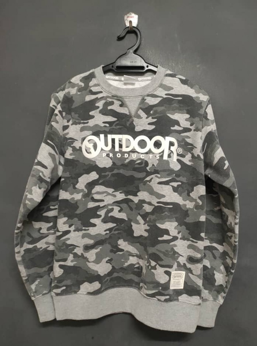 Outdoor Life - Outdoor Product Big Logo Camo Design Sweatshirt - 1