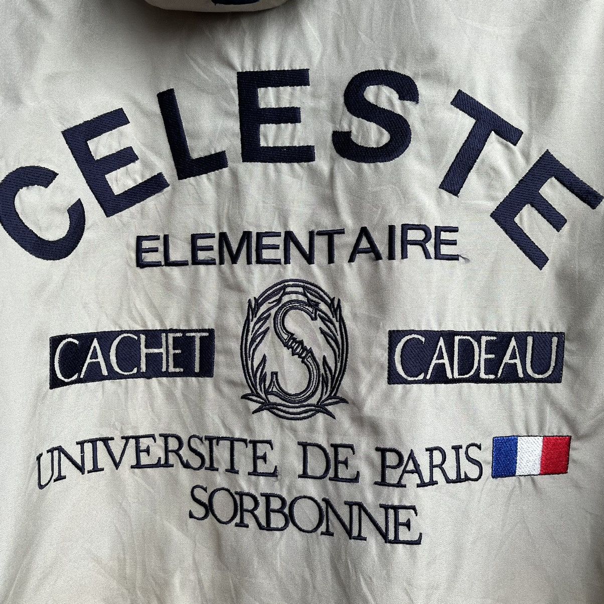 Vintage Celeste Universite De Paris Sorbonne Parka Jacket - 21