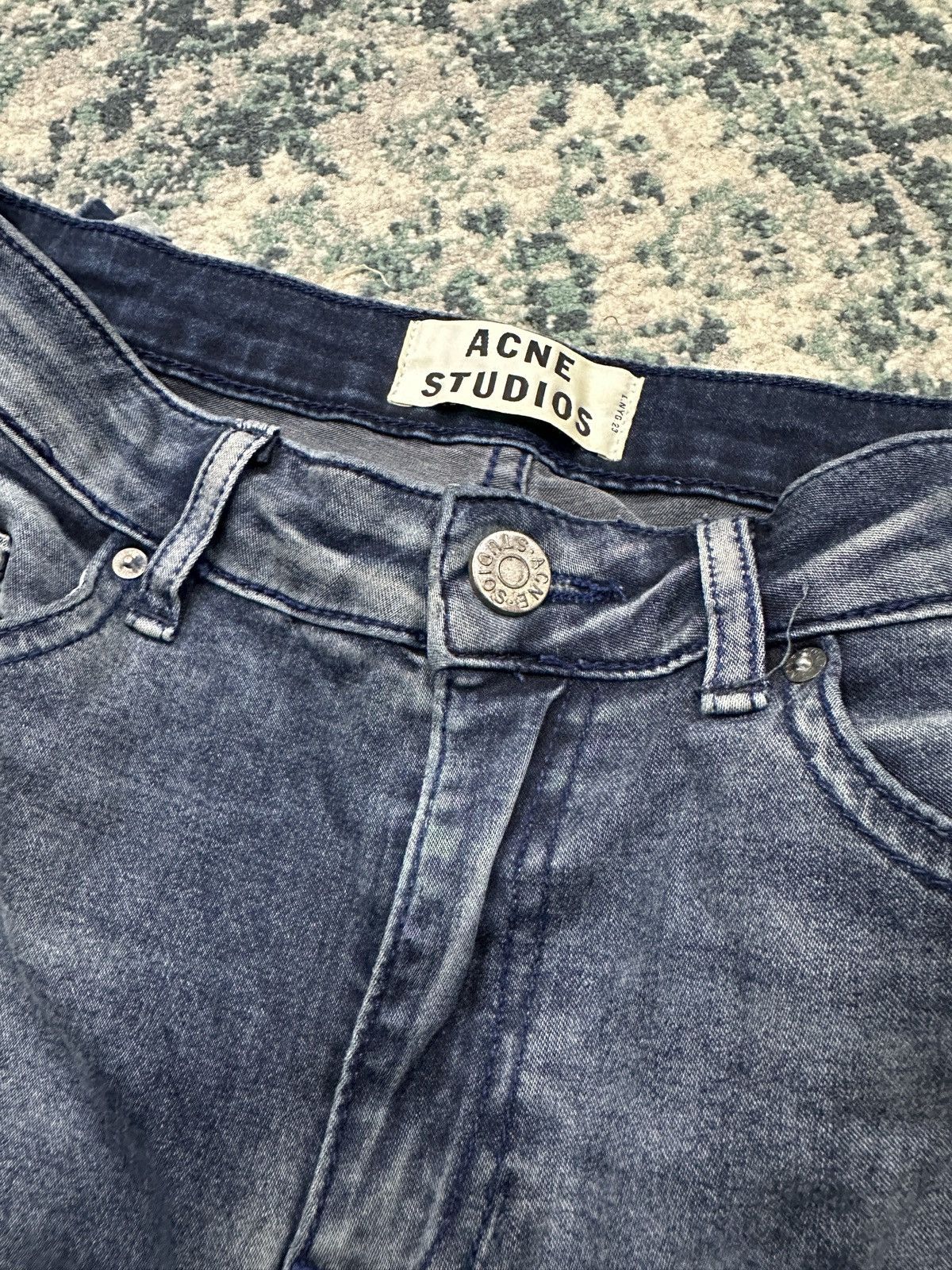 Acne Studios Acne Skin 5 Denim Jeans Women's - 4