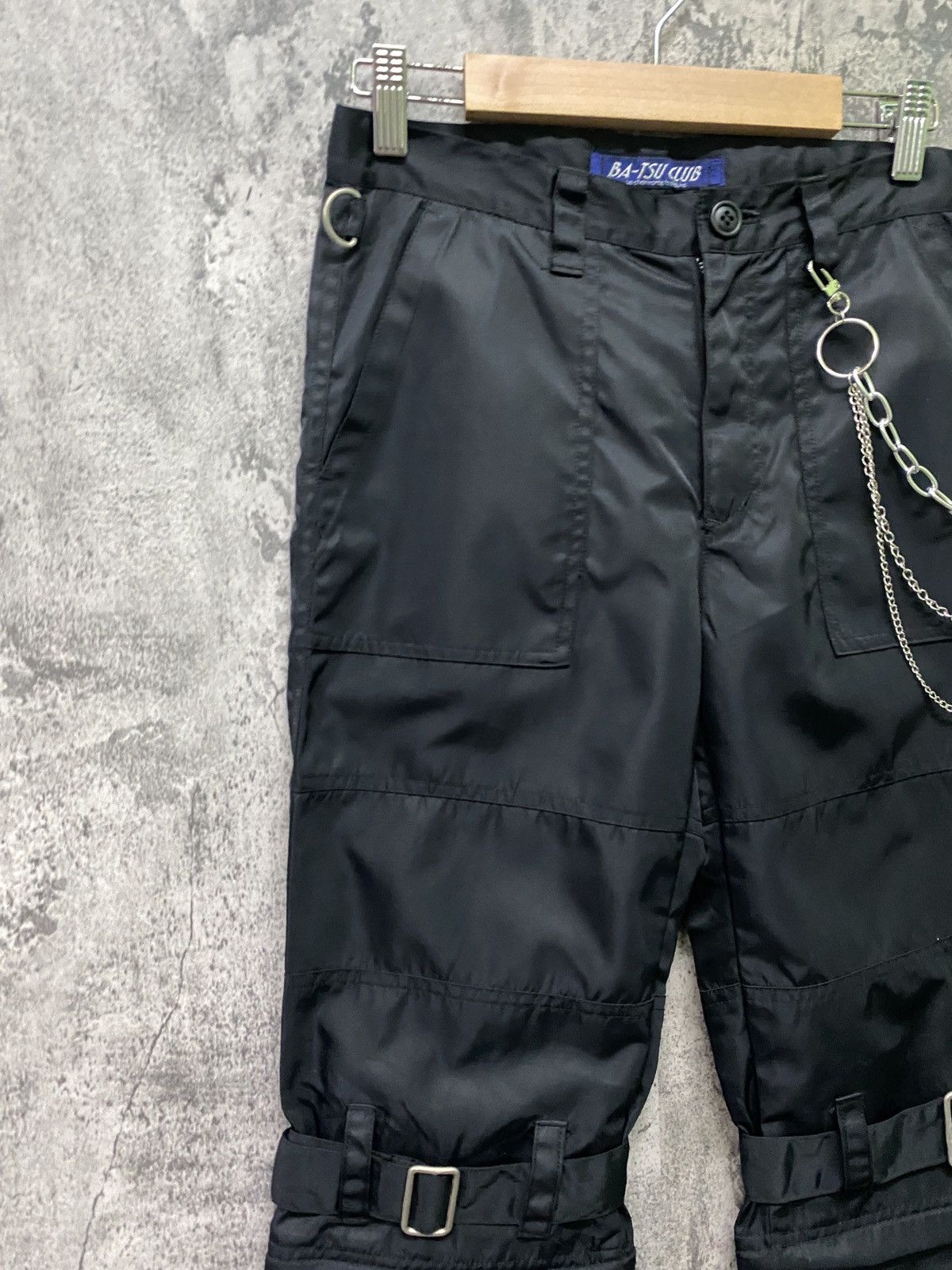 Japanese Brand BA-TSU CLUB Bondage Nylon Pants - 5