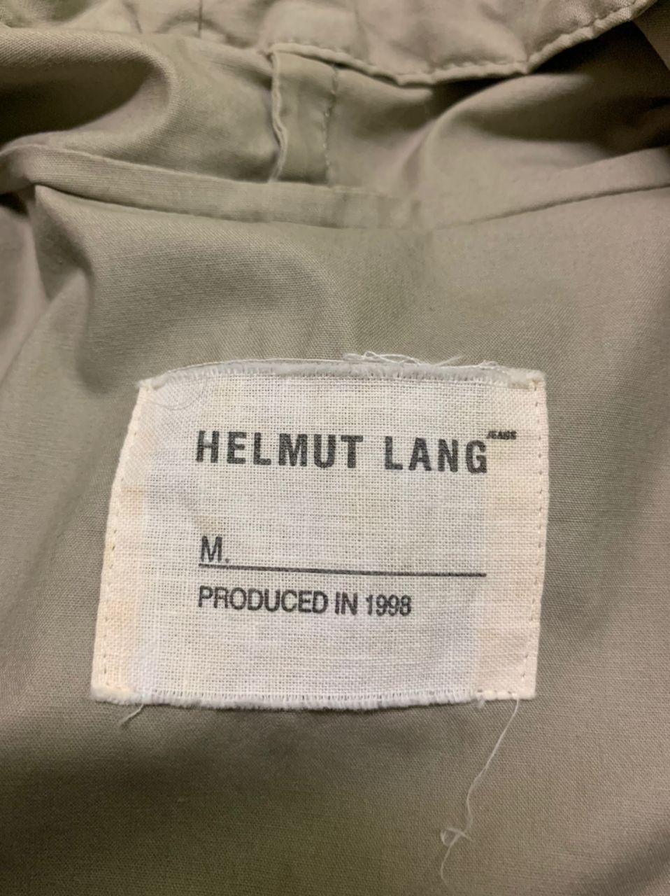 Archive 1998 Helmut Lang Smock Hoodie Jacket - 6