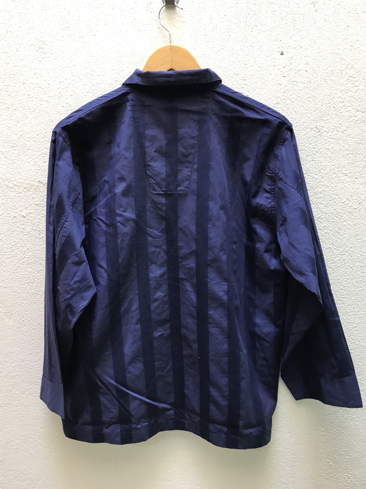 🔥💢 Derek Rose Navy Blue Shirt Made In England - 4