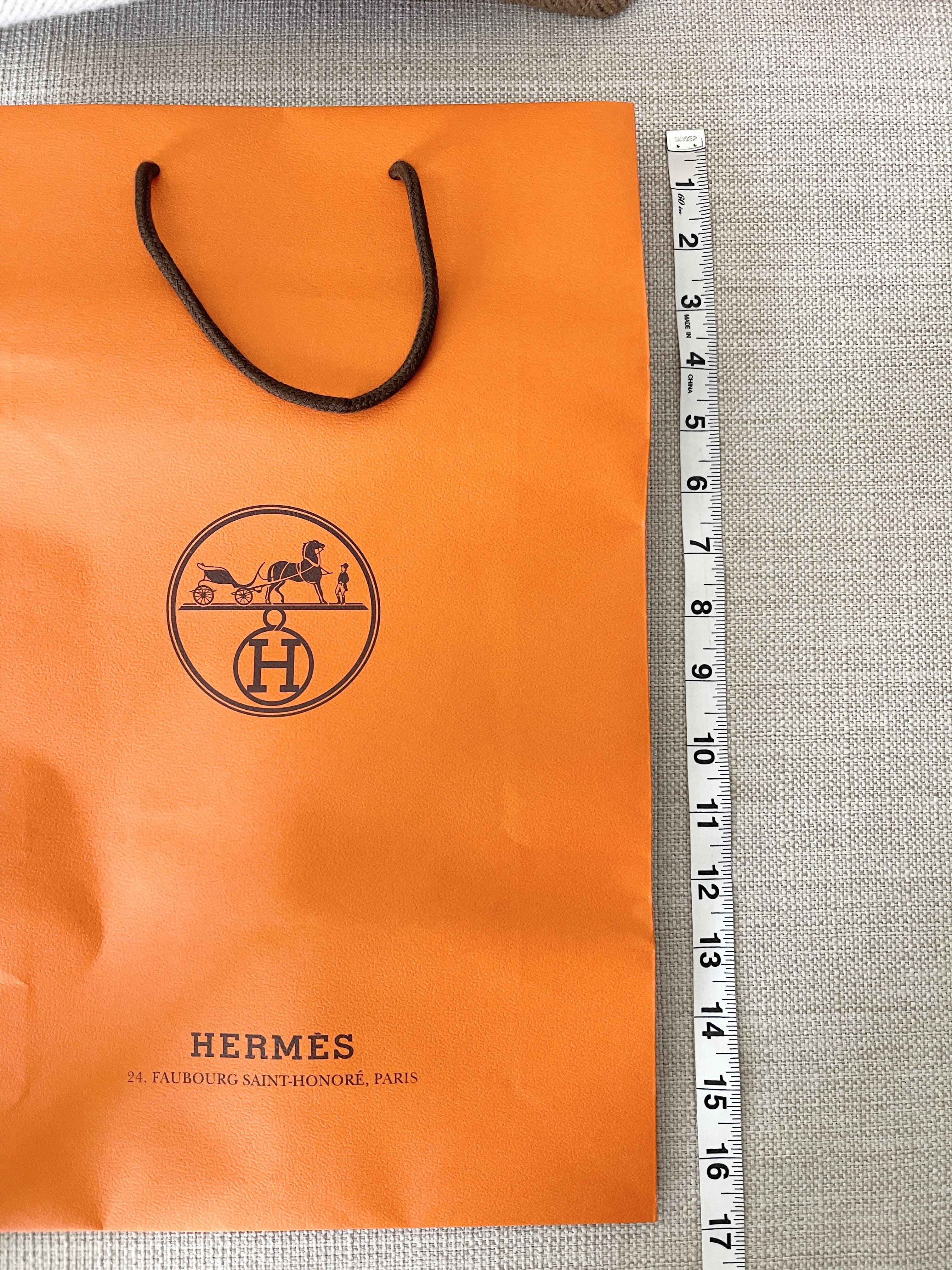 *FINAL* Hermes Hermès Medium Shopping Gift Paper Bag - 5