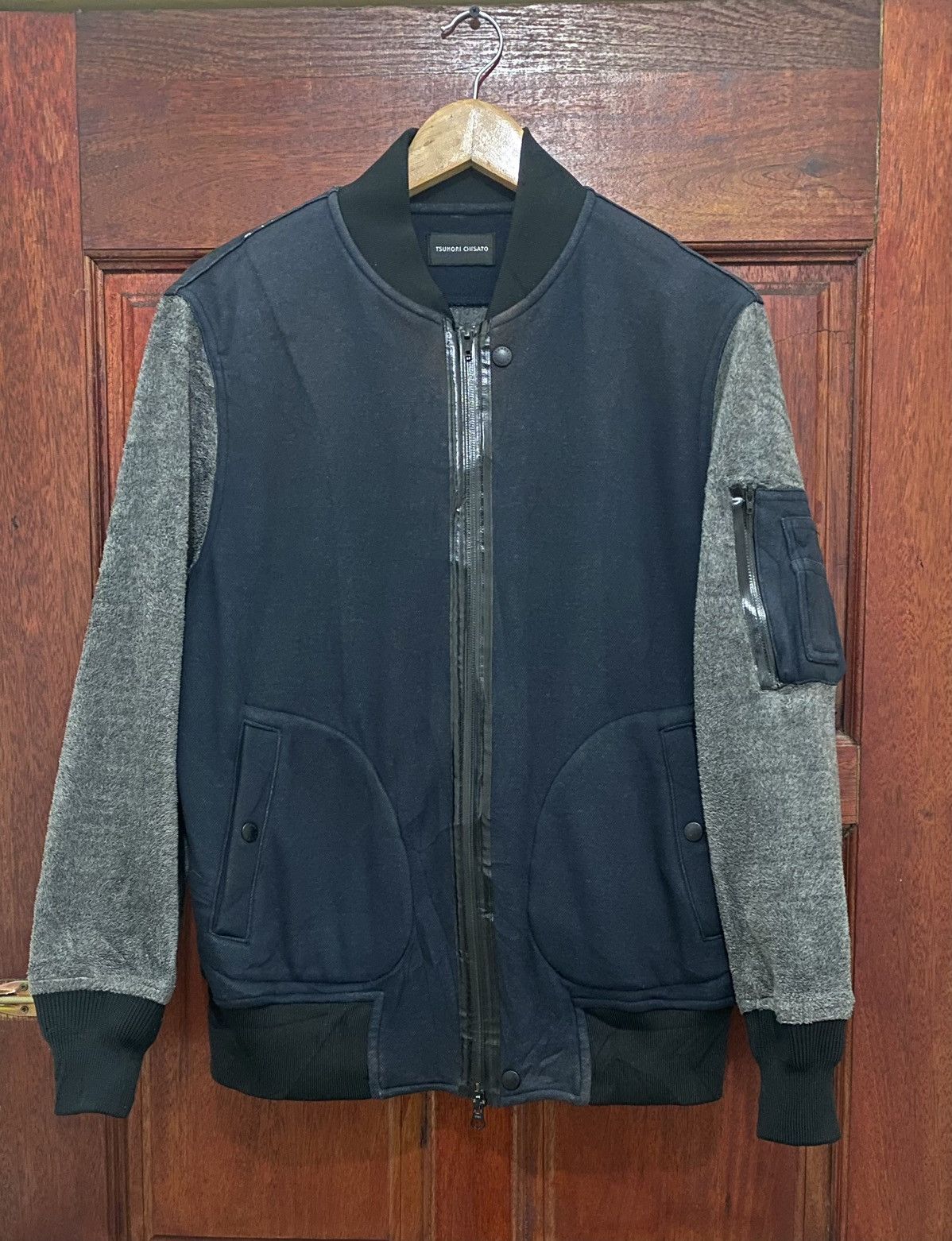 Issey Miyake - Tsumori Chisato Bomber Jacket Sleeve Fleece - 3