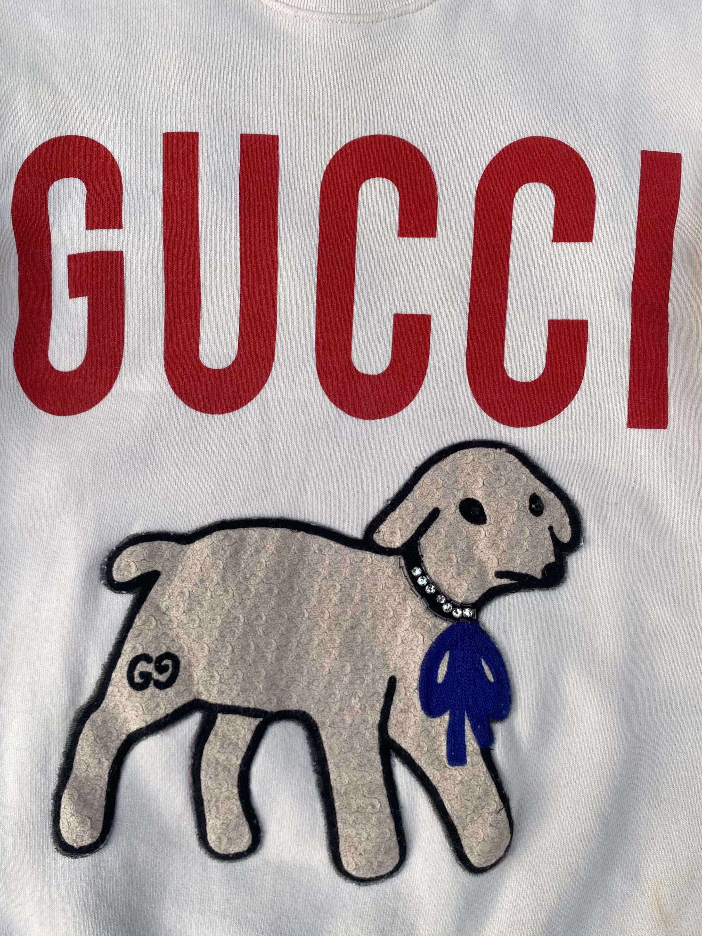 GUCCI BABY GOAT SWEATSHIRT  - 4