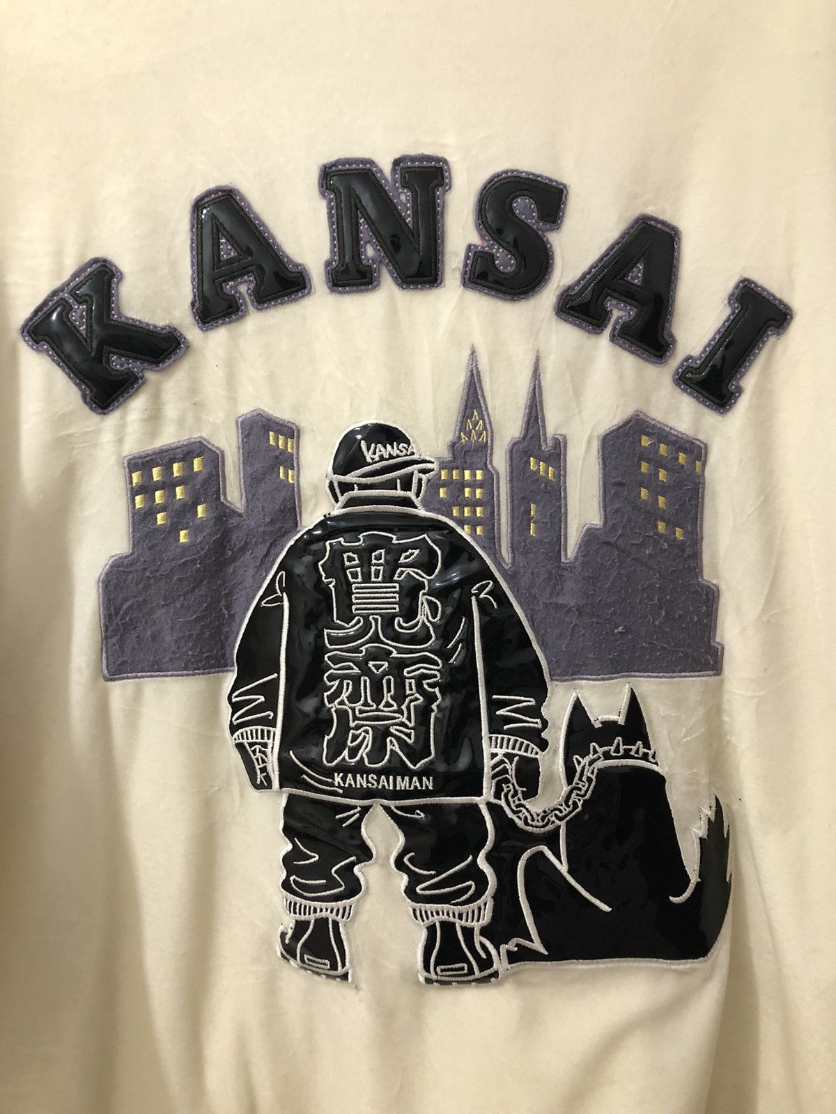 Japanese Brand - 🔥Rare Kansai Man Vintage Velvet Jacket - 3