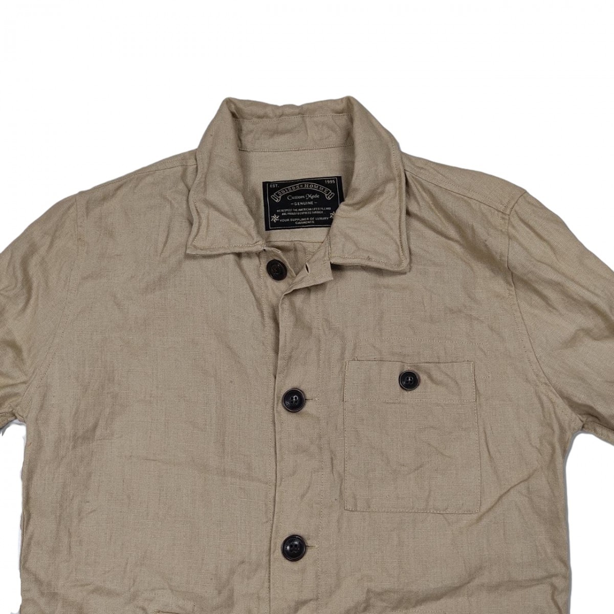 Japanese Brand - 291295 Homme Japanese Japan Brand Designer Work Wear Jacket - 3