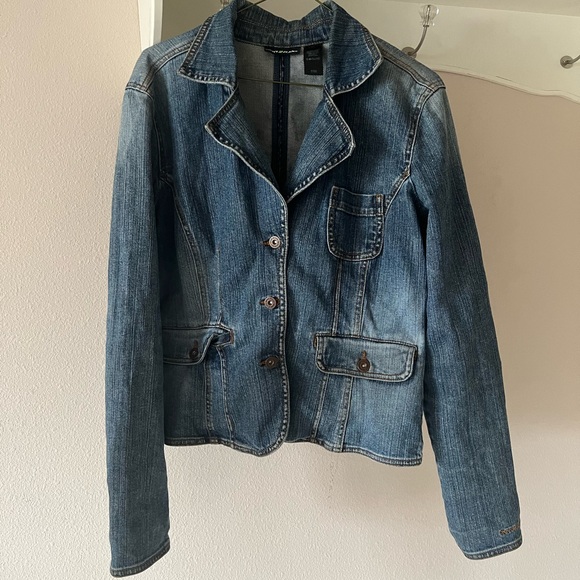 DKNY Y2K Blazer Denim Jacket - 2