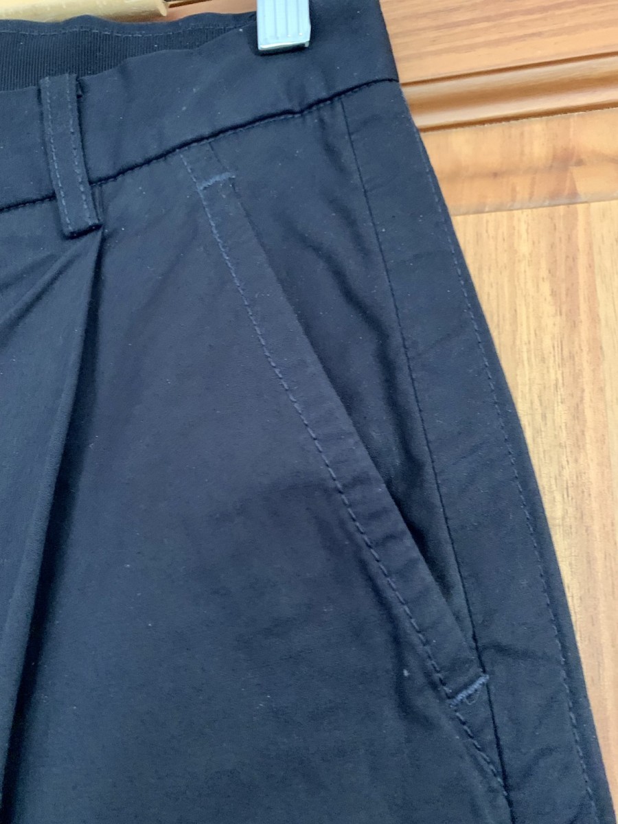 Garment Dyed Pleated Pants - 8
