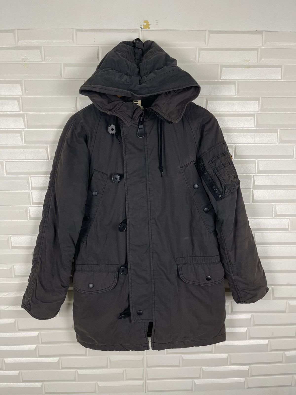 Vintage - CROSSOVER Type N-B3 Alpha Industries X Margarett Howell HOOD - 1