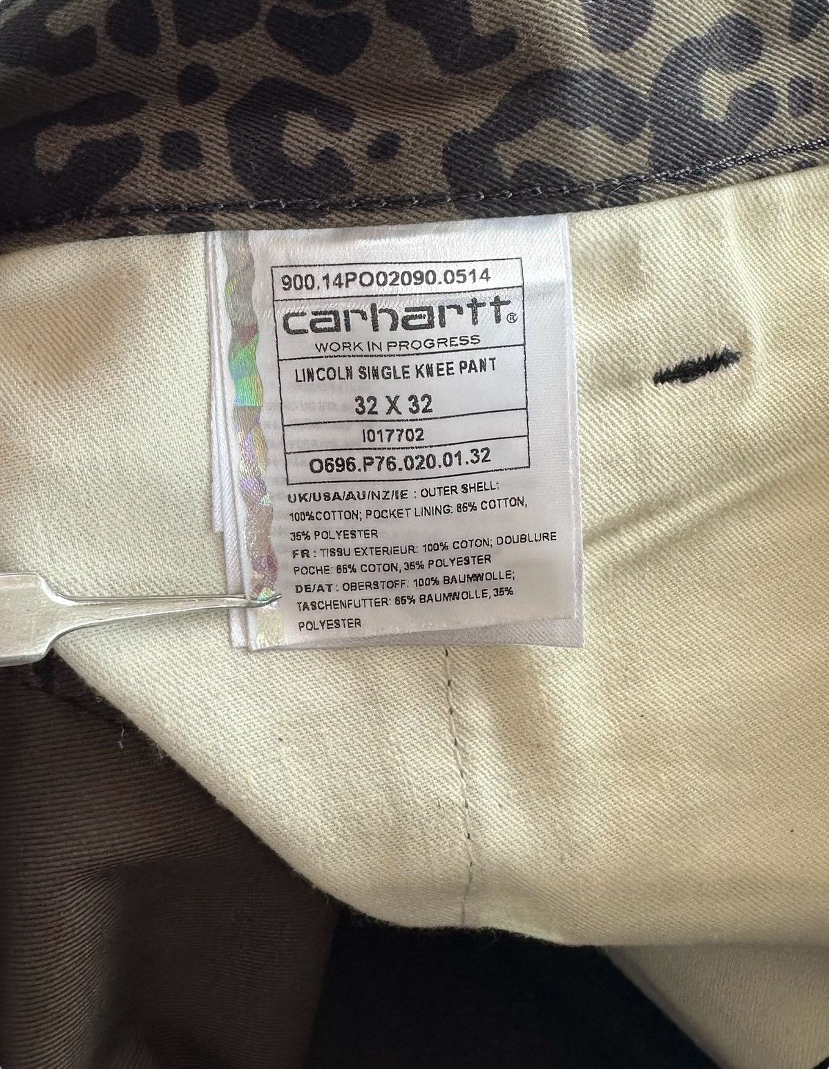 CARHARTT LINCOLN SINGLE KNEE PANTS - 9