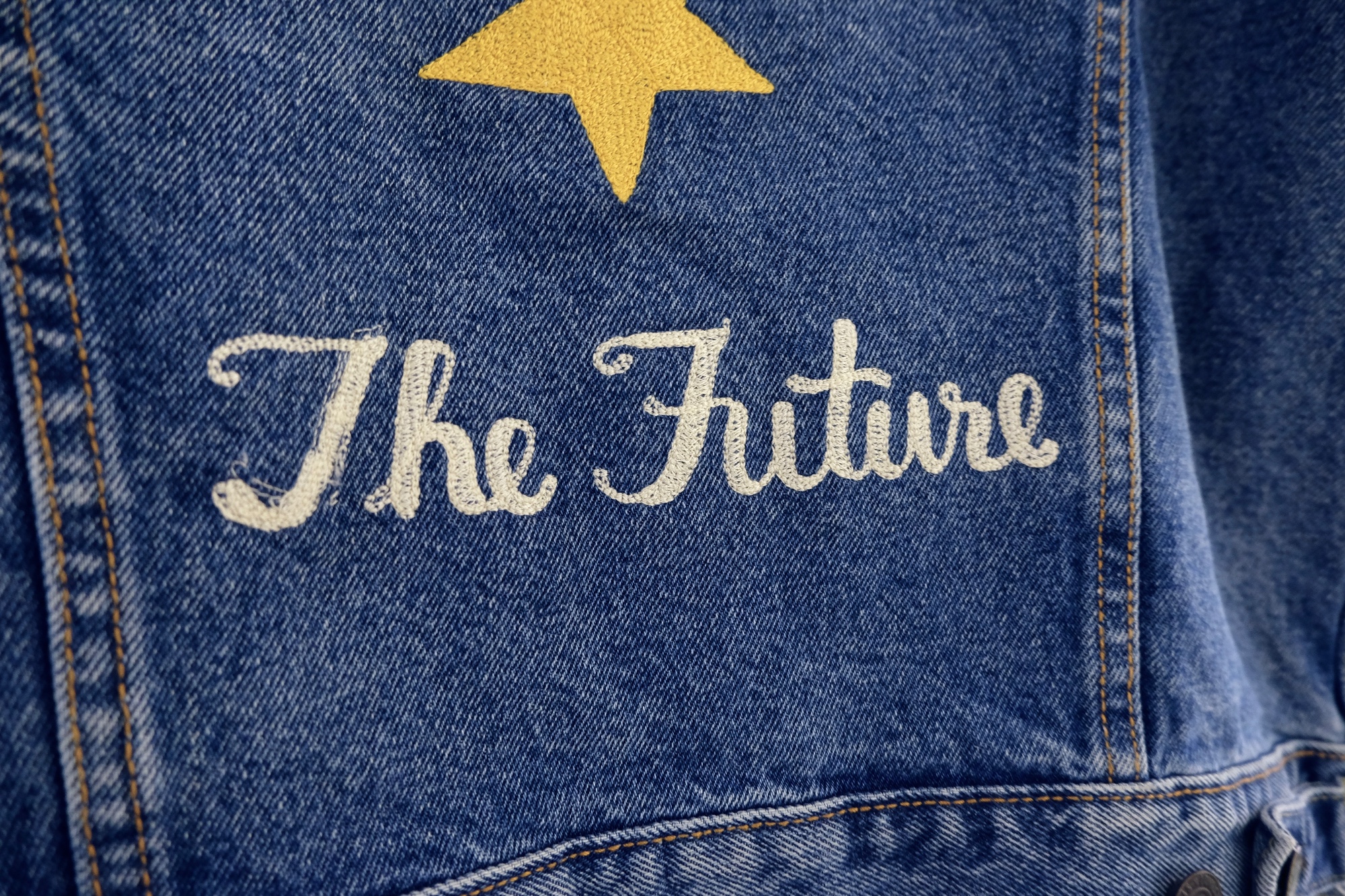 I have fashion seen the future denim jacket